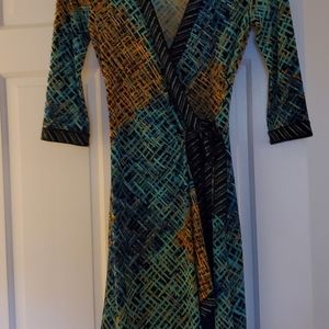 COPY - BCBGMAXAZRIA Adele wrap dress